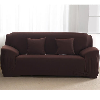 Elastic Plain Solid Sofa Covers