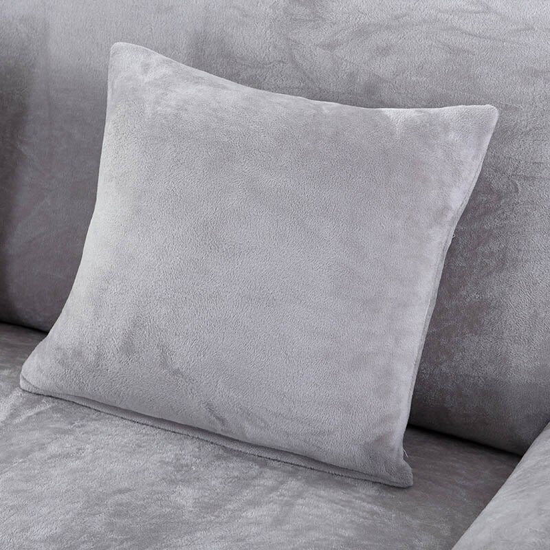 Plush Pillow Case Cushion Cover