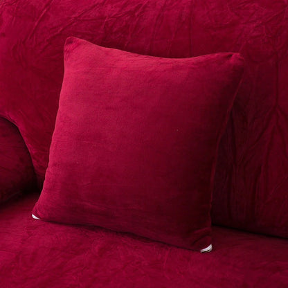 Plush Pillow Case Cushion Cover