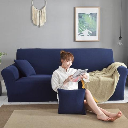 Navy Blue Sofa SlipCover.