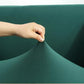 Stretchable Green Sofa SlipCover.