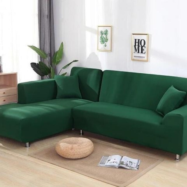 Waterproof Green Sofa SlipCover.