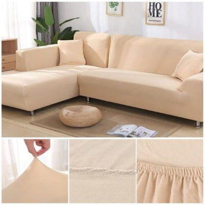 Creamy Sofa SlipCover.