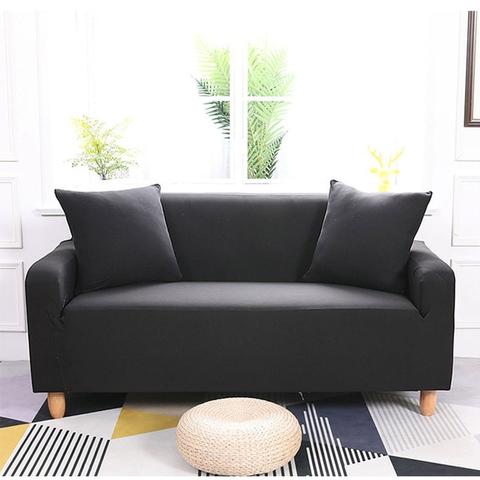 Black Waterproof Sofa SlipCover