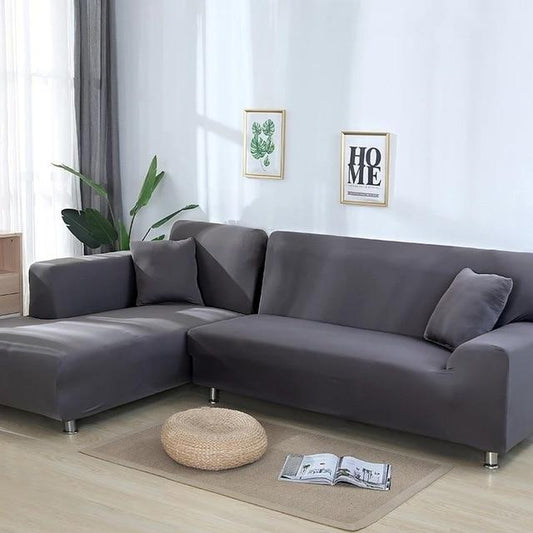 Dark Grey Sofa SlipCover.
