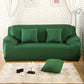Solid Green Sofa SlipCover.