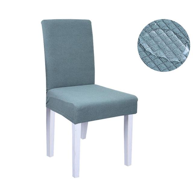 Solid Colored Waterproof Chair Covers
