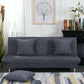 Solid Color with Texture Sofa Bed Slipcover