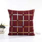 Grid Patterned Cushion Covers