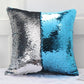 Double Colored Sequin Cushion Covers