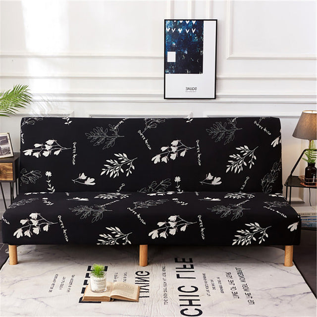 Printed Sofa Bed Slipcover