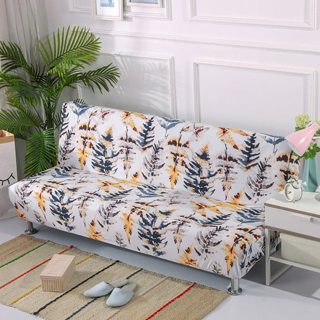 Printed Sofa Bed Slipcover