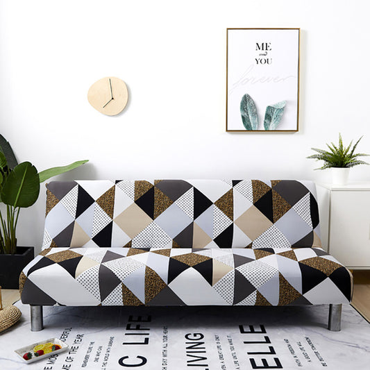 Printed Sofa Bed Slipcover