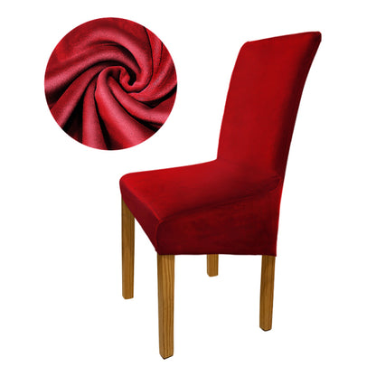 Extra Large Velvet Solid Color Chair Slipcovers