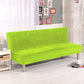 Solid Color with Soft Plush Sofa Bed Slipcover