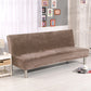 Solid Color with Soft Plush Sofa Bed Slipcover