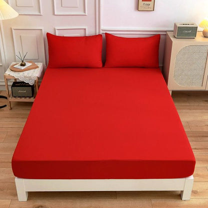 Fitted Solid Color Bed Covers