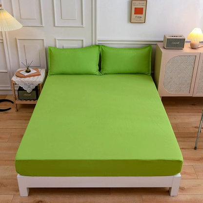 Fitted Solid Color Bed Covers