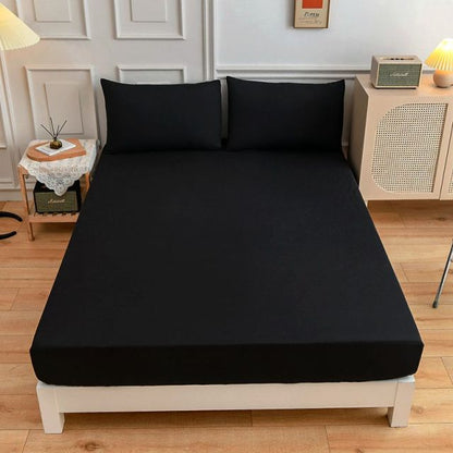 Fitted Solid Color Bed Covers