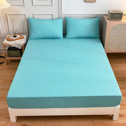 Fitted Solid Color Bed Covers