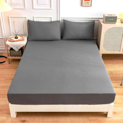 Fitted Solid Color Bed Covers