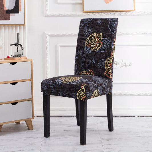 The Abstract Dining Chair Cover Slip