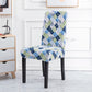 The Abstract Dining Chair Cover Slip