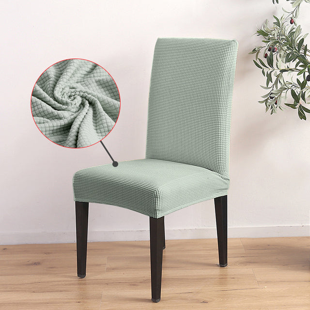 Solid Textured Chair Covers