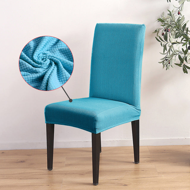 Solid Textured Chair Covers