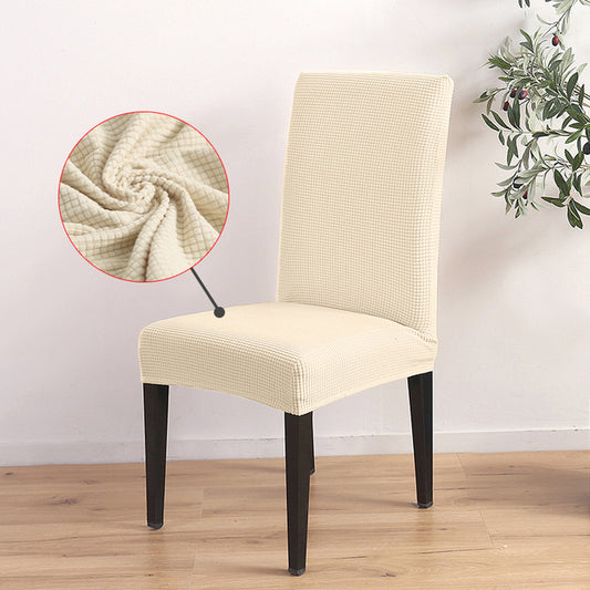 Solid Textured Chair Covers