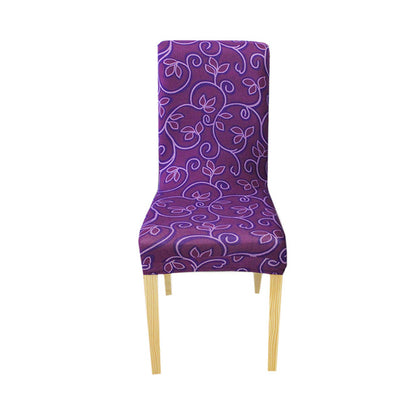 Products Meijuner Chair Cover Spandex Stretch Chair Covers Printed Pattern Chair Seat Protector Slipcover for Home Hotel WeddingY384