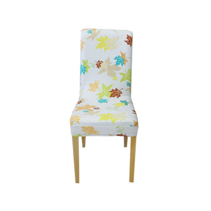 Products Meijuner Chair Cover Spandex Stretch Chair Covers Printed Pattern Chair Seat Protector Slipcover for Home Hotel WeddingY384