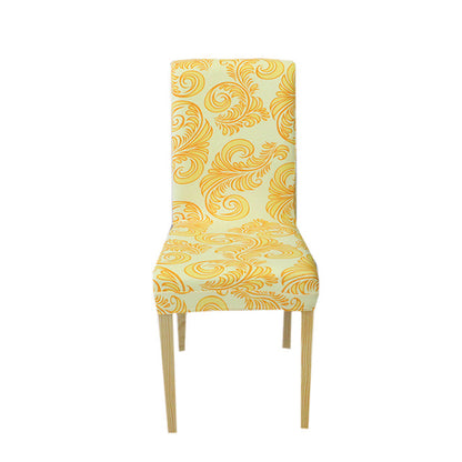 Products Meijuner Chair Cover Spandex Stretch Chair Covers Printed Pattern Chair Seat Protector Slipcover for Home Hotel WeddingY384