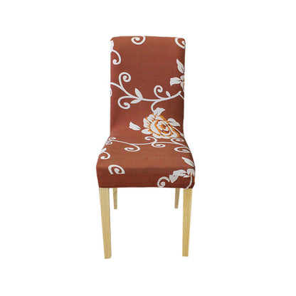 Products Meijuner Chair Cover Spandex Stretch Chair Covers Printed Pattern Chair Seat Protector Slipcover for Home Hotel WeddingY384