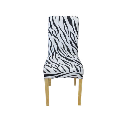 Products Meijuner Chair Cover Spandex Stretch Chair Covers Printed Pattern Chair Seat Protector Slipcover for Home Hotel WeddingY384