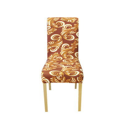 Products Meijuner Chair Cover Spandex Stretch Chair Covers Printed Pattern Chair Seat Protector Slipcover for Home Hotel WeddingY384