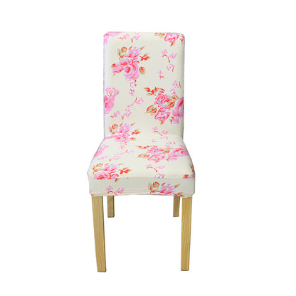 Products Meijuner Chair Cover Spandex Stretch Chair Covers Printed Pattern Chair Seat Protector Slipcover for Home Hotel WeddingY384