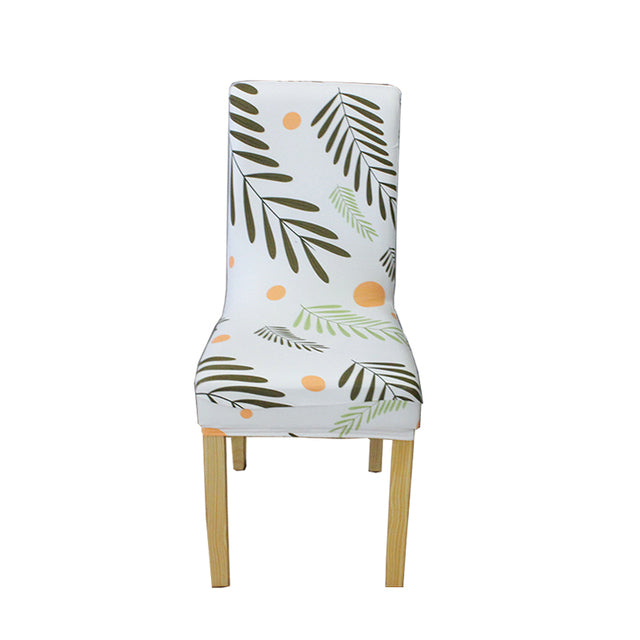 Products Meijuner Chair Cover Spandex Stretch Chair Covers Printed Pattern Chair Seat Protector Slipcover for Home Hotel WeddingY384