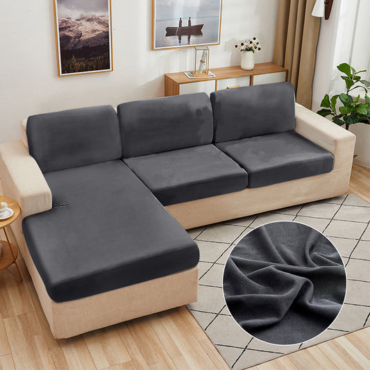 Solid Smooth Sofa Cushion Covers