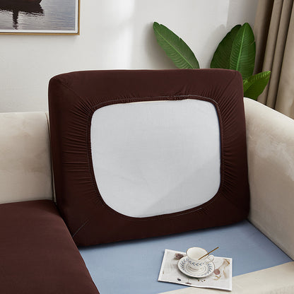 Solid Smooth Sofa Cushion Covers