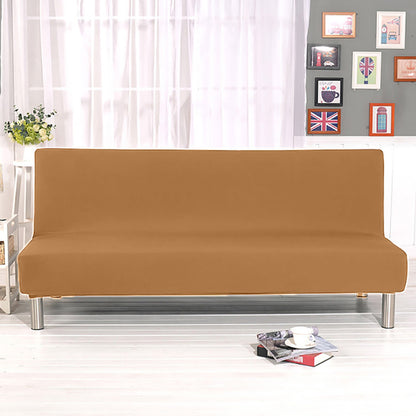 Solid Color Sofa Bed Slipcover