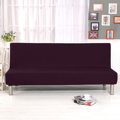 Solid Color Sofa Bed Slipcover