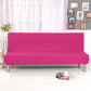 Solid Color Sofa Bed Slipcover