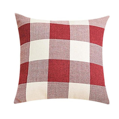 Plaid Cushion Covers