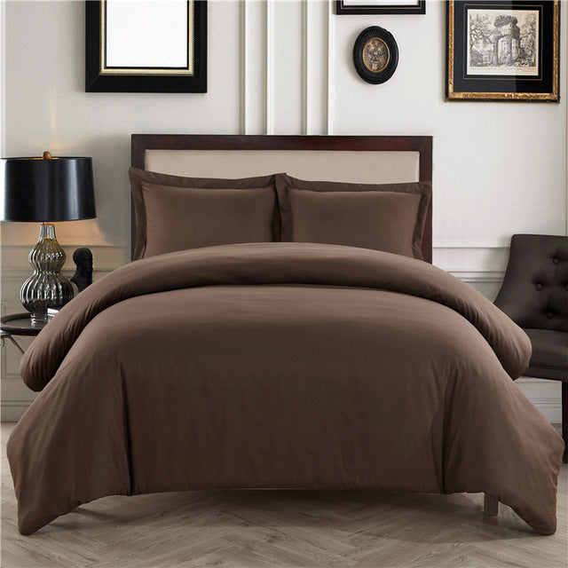 Pure Cotton Solid Color Bed Covers