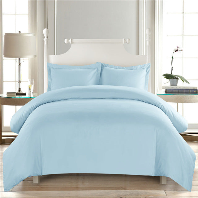 Pure Cotton Solid Color Bed Covers