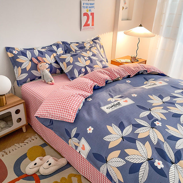 Patterned Bed Cover