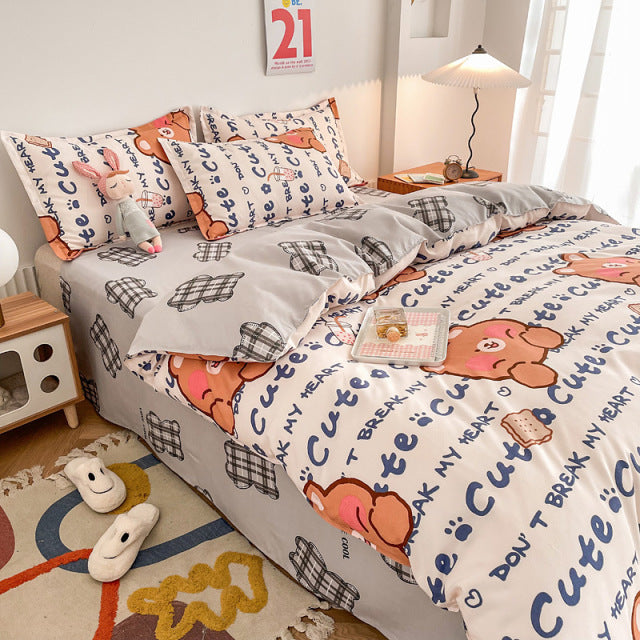 Patterned Bed Cover