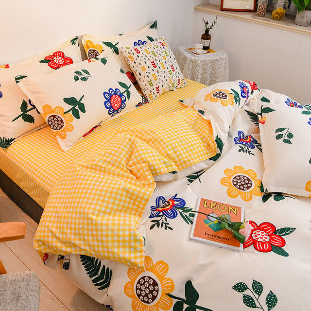 Patterned Bed Cover