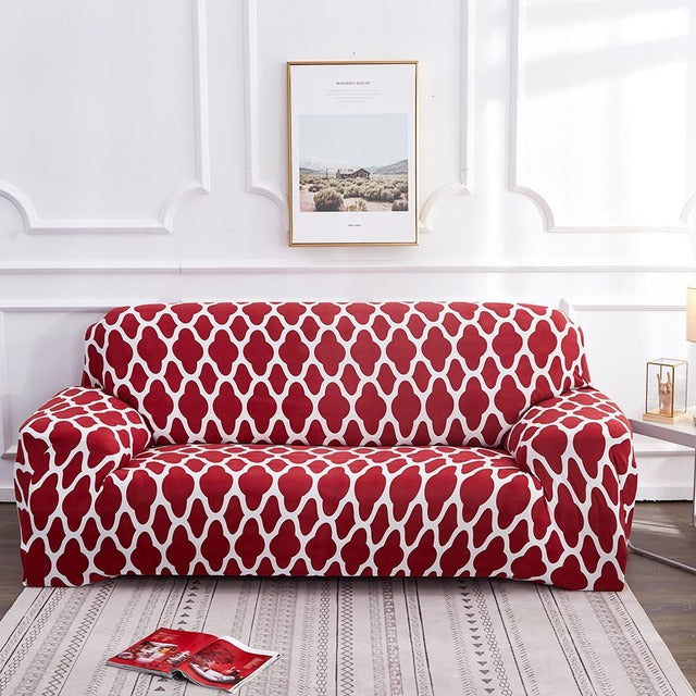 The Geometric Sofa Slipcover